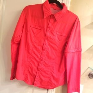 Outdoor Sport * Red Hiking Shirt